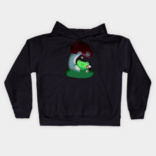 Mushroom Frog Kids Hoodie